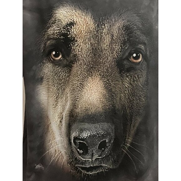 The Mountain Shepherd Dog Tie Dye Graphic Animal Print T-Shirt 2XL Cotton Unisex - Picture 2 of 6